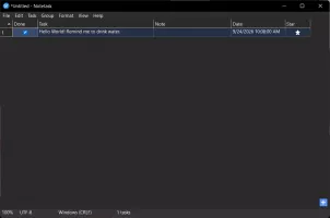 Notetask screenshot 1
