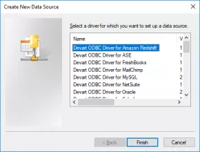 ODBC Driver for Amazon Redshift screenshot 1