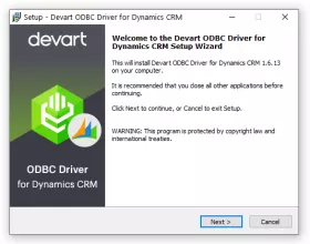 ODBC Driver for Dynamics 365 screenshot 1