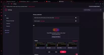 Opera GX screenshot 1