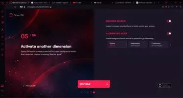 Opera GX screenshot 3