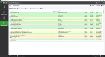 PC Services Optimizer screenshot 5