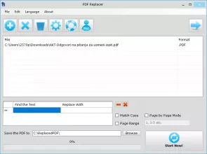 PDF Replacer screenshot 1