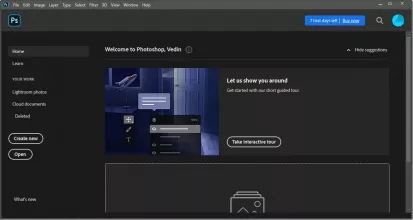 Adobe Photoshop screenshot 1