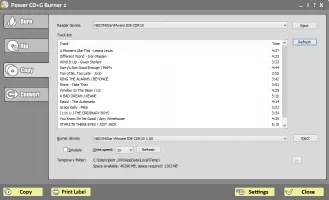 Power CD+G Burner screenshot 2