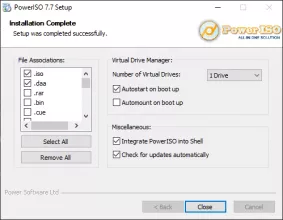 PowerISO screenshot 1