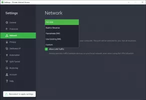 Private Internet Access screenshot 5