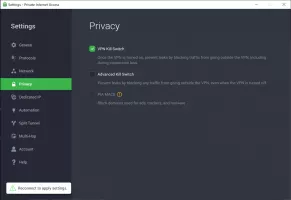 Private Internet Access screenshot 6