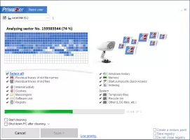 PrivaZer screenshot 2