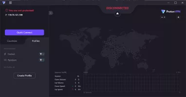 Proton VPN screenshot 2