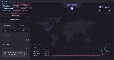 Proton VPN screenshot 4