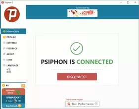 Psiphon screenshot 1