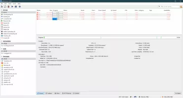 qBittorrent screenshot 2