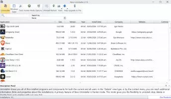 Revo Uninstaller screenshot 1