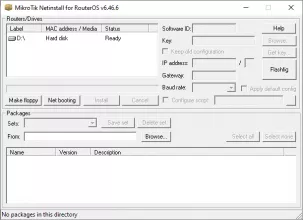 RouterOS screenshot 1