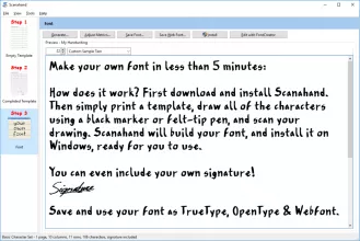 Scanahand screenshot 1