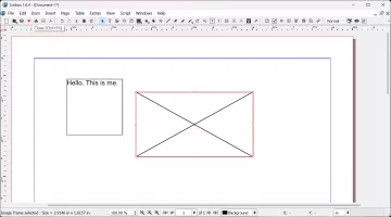 Scribus screenshot 2