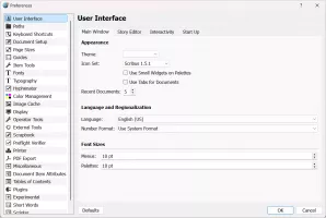 Scribus screenshot 5