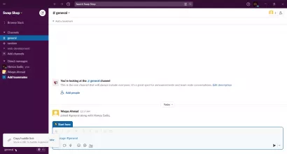 Slack screenshot 1