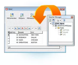 SQL Server Data Access Components in Delphi environment