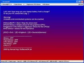 StressMyPC screenshot 1