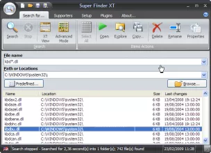 Super Finder XT screenshot 1