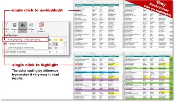 Synkronizer Excel Compare screenshot 4