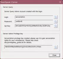 TeamSpeak Server screenshot 2