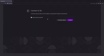 Tor Browser screenshot 1
