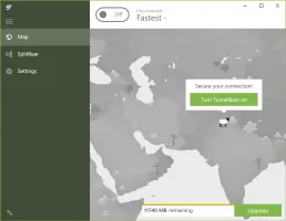 TunnelBear VPN screenshot 2