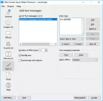 Ultra Screen Saver Maker screenshot 6