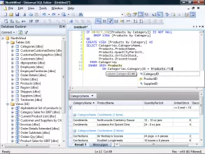 Sql editor environment