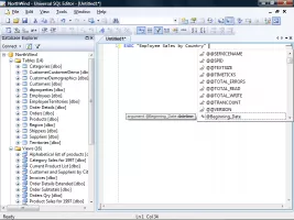Procedure argument completion