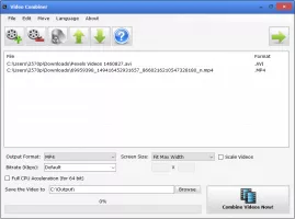 Video Combiner screenshot 2