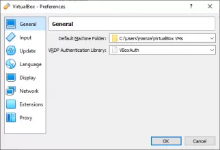 Oracle VM VirtualBox screenshot 1