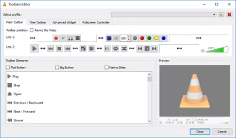 Toolbars Editor