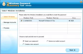 Windows Password Recovery