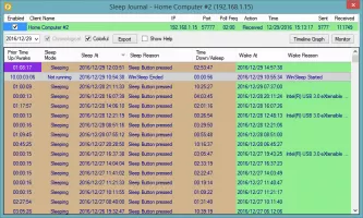 Client Sleep Journal