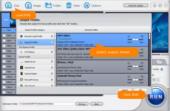 WinX DVD Ripper screenshot 1