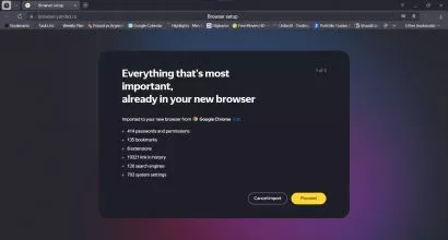 Yandex Browser screenshot 1
