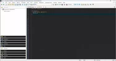 Zeus IDE screenshot 2