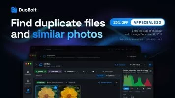 DuoBolt 2.3 — Find duplicate files and similar photos on Mac & Windows