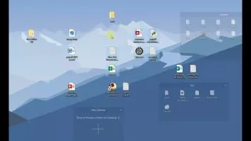 how to dock desktop items